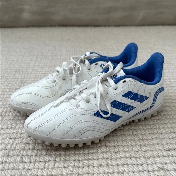adidas gazelle silver green womens Adidas Copa Sense.3 TF White/Blue – Soccer Depot main image 0